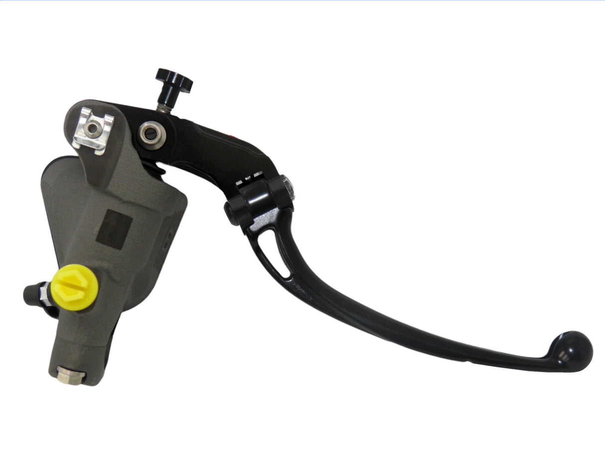 Pompa Frizione Radiale Accossato 19x20 Con Vaschetta Integrata E Leva Snodata Colorata (Pomello+Leva)