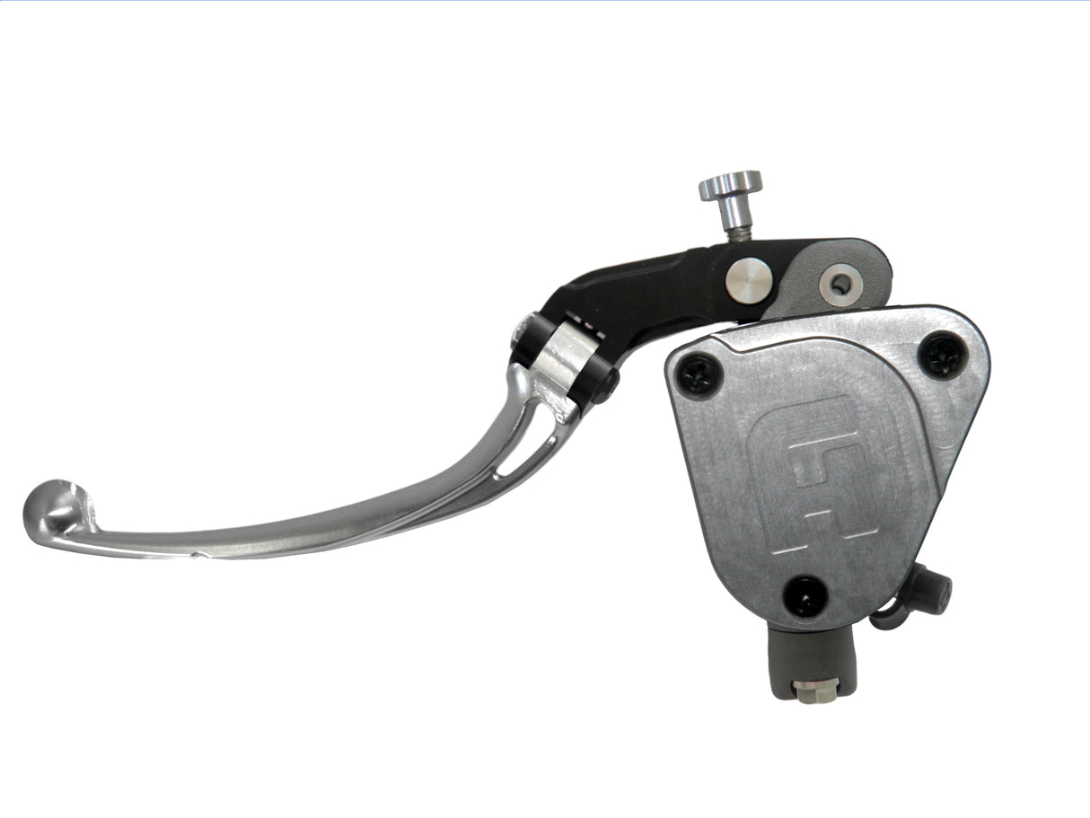 Pompa Frizione Radiale Accossato 19x20 Con Vaschetta Integrata E Leva Snodata Colorata (Pomello+Leva)