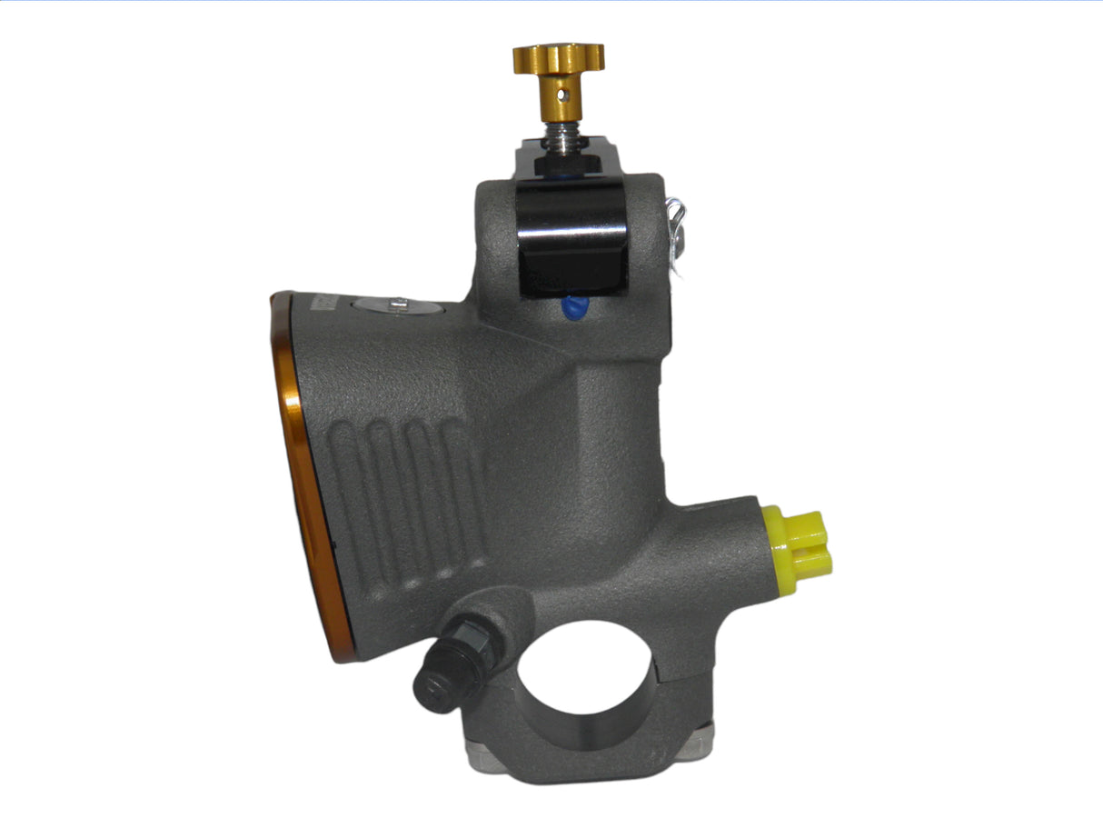 Pompa Frizione Radiale Accossato 19x20 Con Vaschetta Integrata E Leva Snodata Colorata (Pomello+Leva)