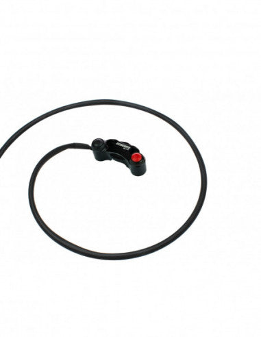 Pulsantiera Racing Accossato In Alluminio Realizzata CNC Personalizzabile 2 Pulsanti Con Fori Disassati Destra/Sinistra