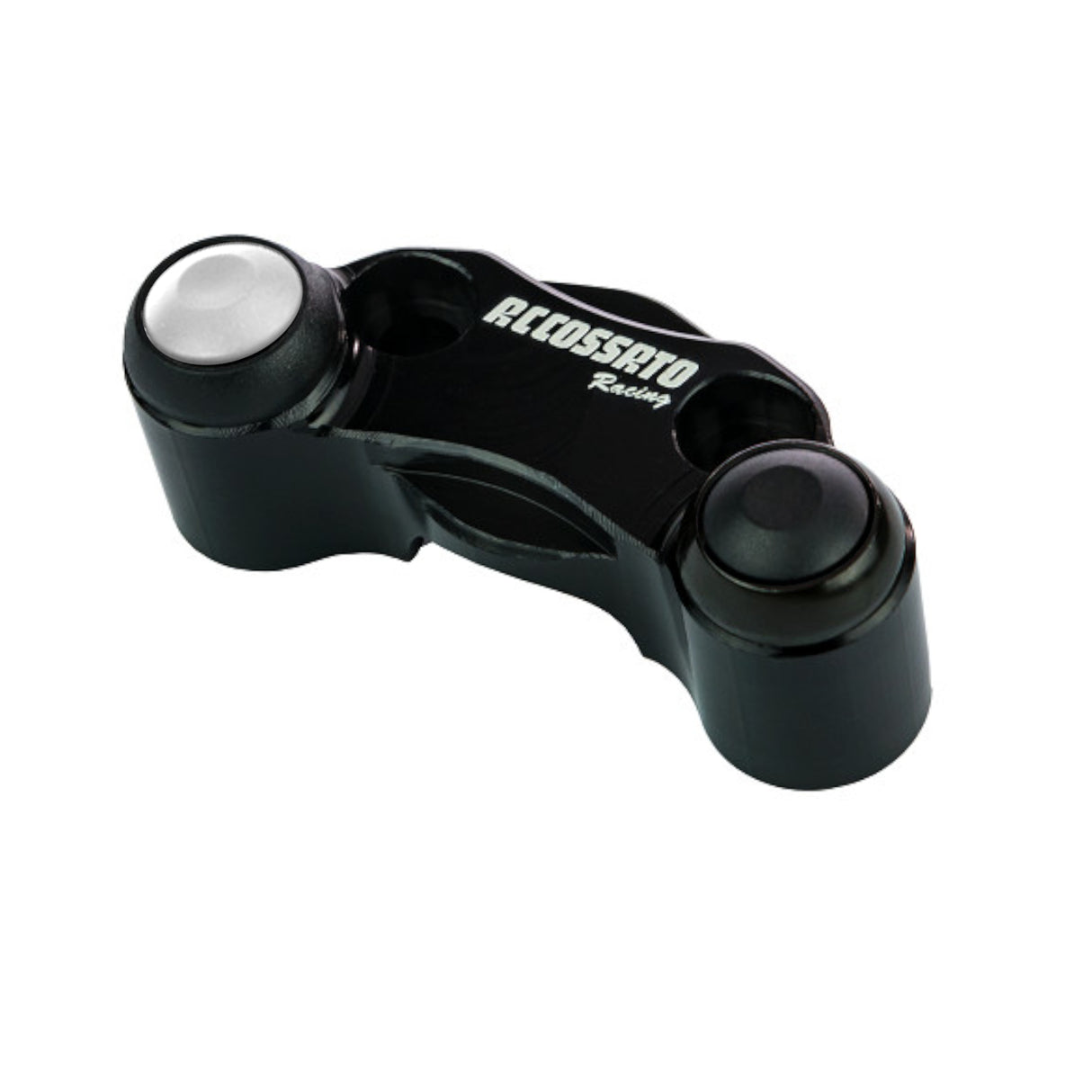 Teclado Accossato Racing Plug & Play de aluminio fabricado en CNC, 2 botones, derecho