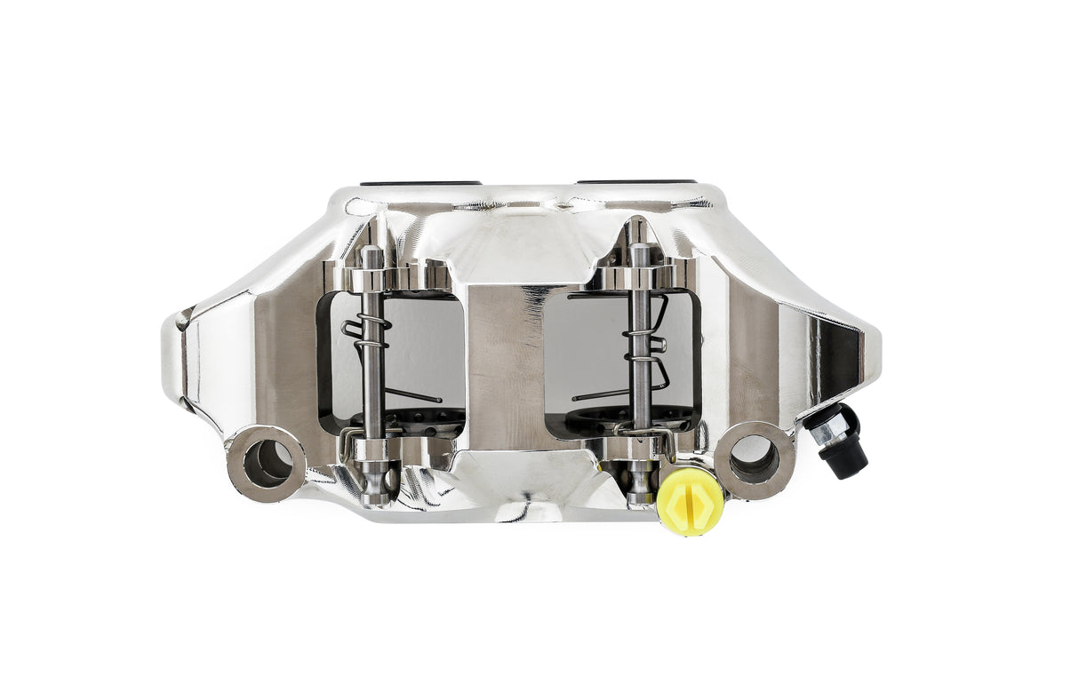 Pinza Freno Radiale Accossato Ricavata CNC Monoblocco Interasse 108 mm Con Pistoni in Titanio