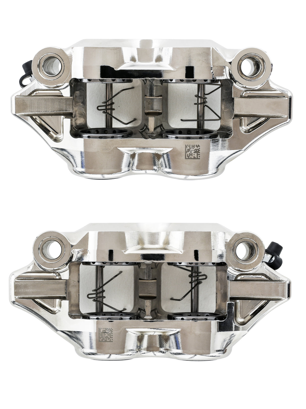 Pinza Freno Radiale Accossato Ricavata CNC Monoblocco Interasse 108 mm Con Pistoni in Titanio