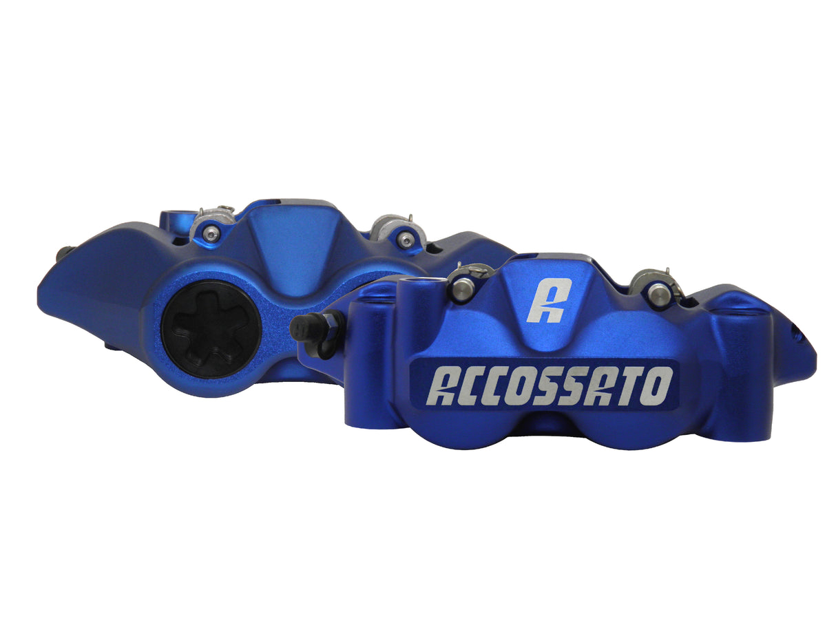 Pinza Freno Radiale Accossato Forgiata Monoblocco Interasse 108 mm Con Pistoni in Alluminio