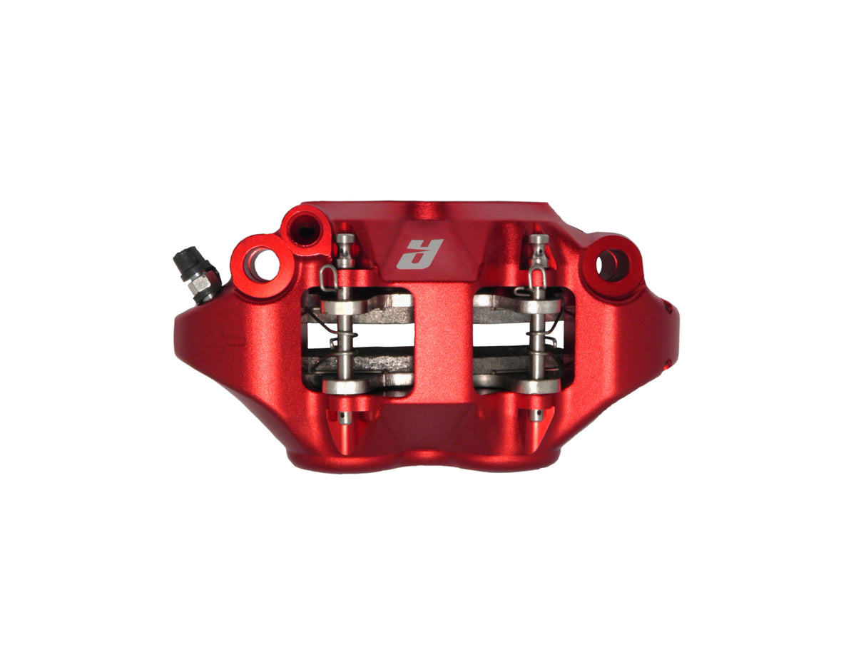 Pinza Freno Radiale Accossato Forgiata Monoblocco Interasse 108 mm Con Pistoni in Alluminio