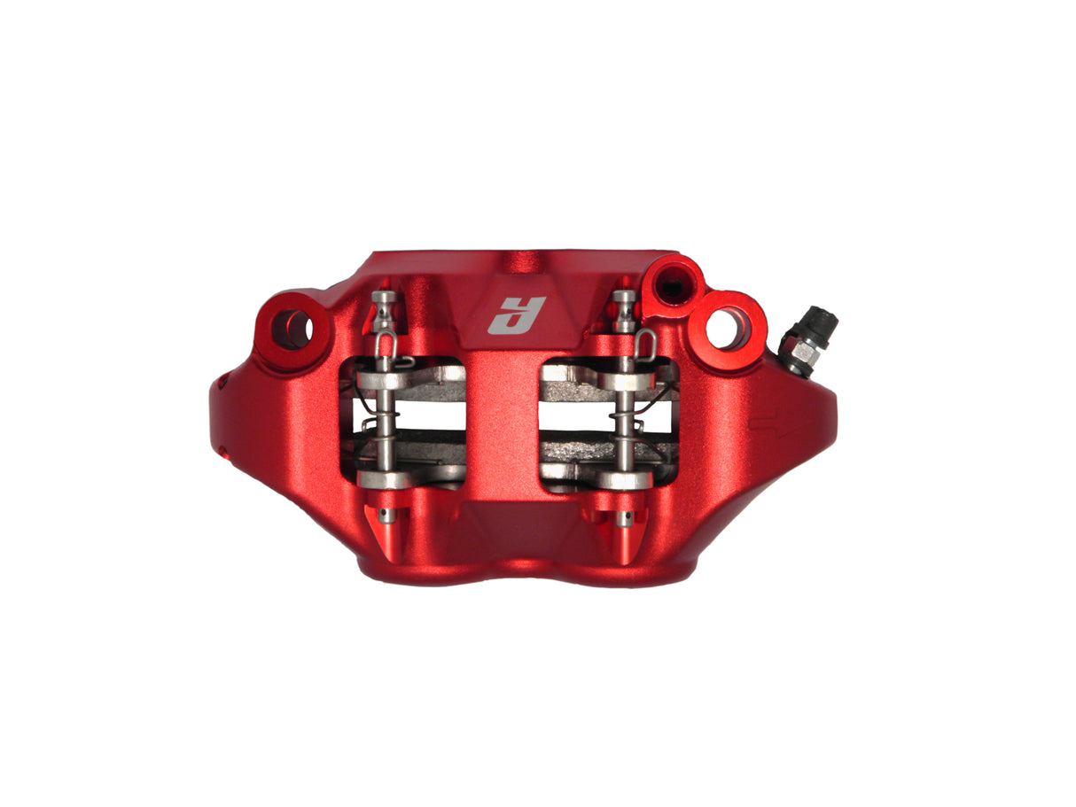 Pinza Freno Radiale Accossato Forgiata Monoblocco Interasse 108 mm Con Pistoni in Alluminio