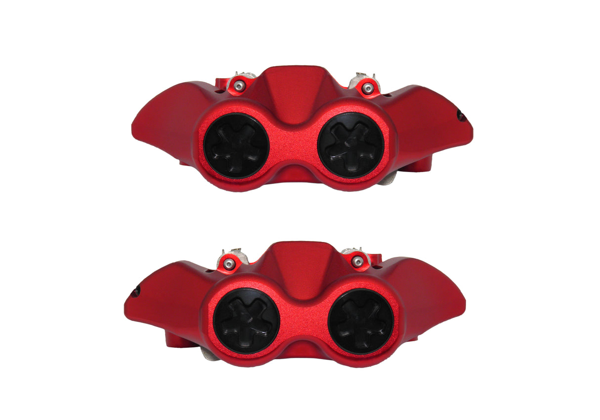 Pinza Freno Radiale Accossato Forgiata Monoblocco Interasse 108 mm Con Pistoni in Alluminio