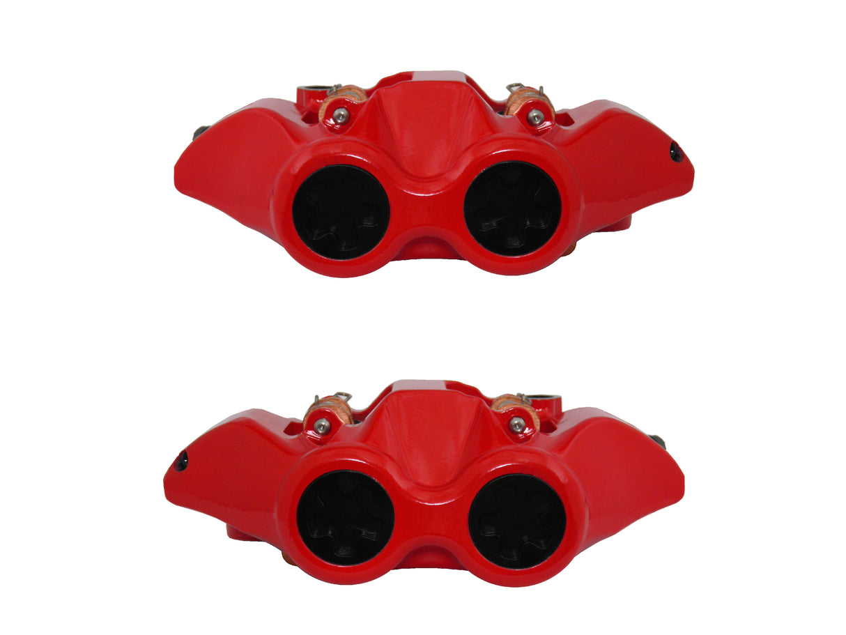 Pinza Freno Radiale Accossato Forgiata Monoblocco Interasse 108 mm Con Pistoni in Alluminio