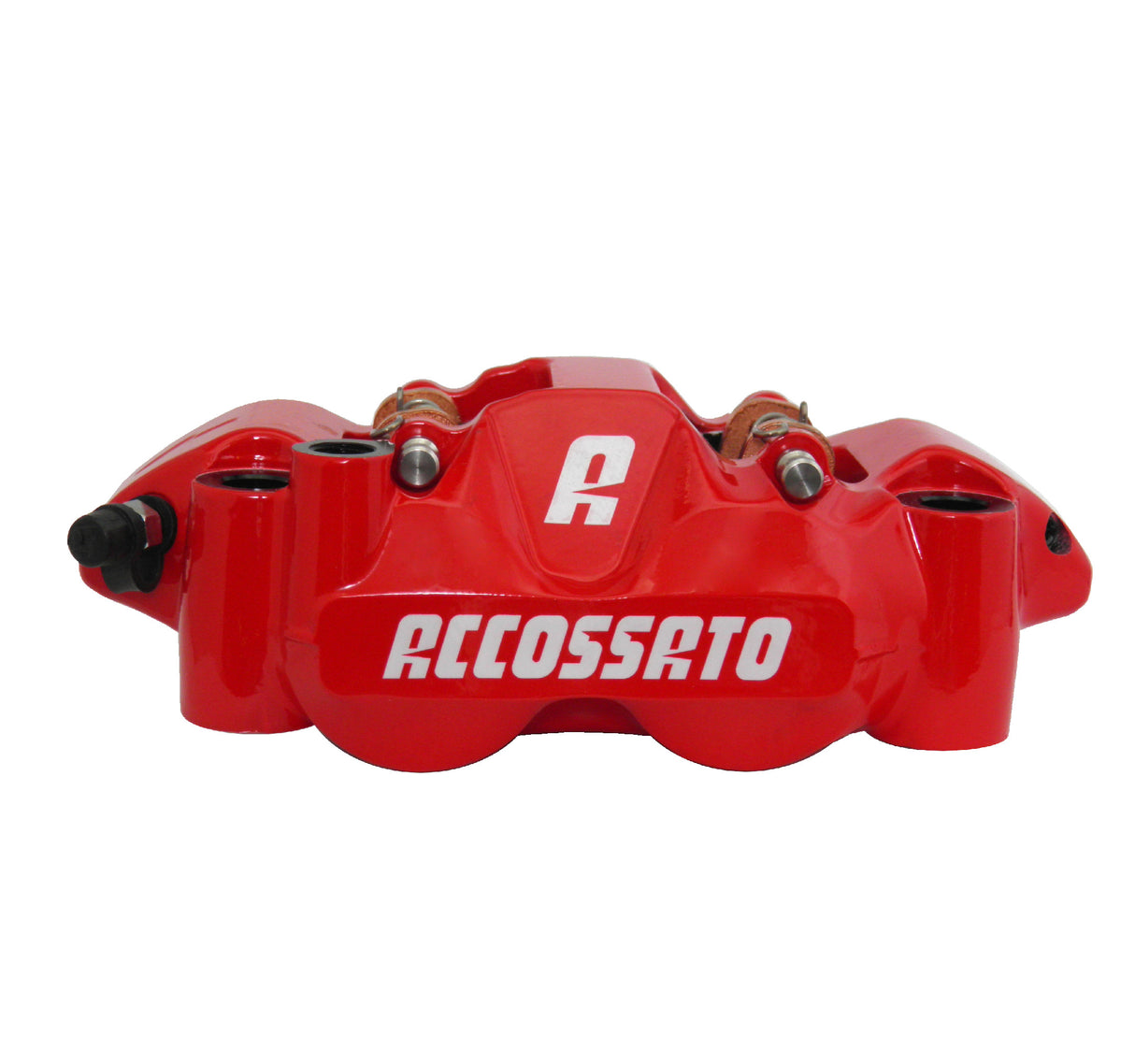 Pinza Freno Radiale Accossato Forgiata Monoblocco Interasse 108 mm Con Pistoni in Alluminio