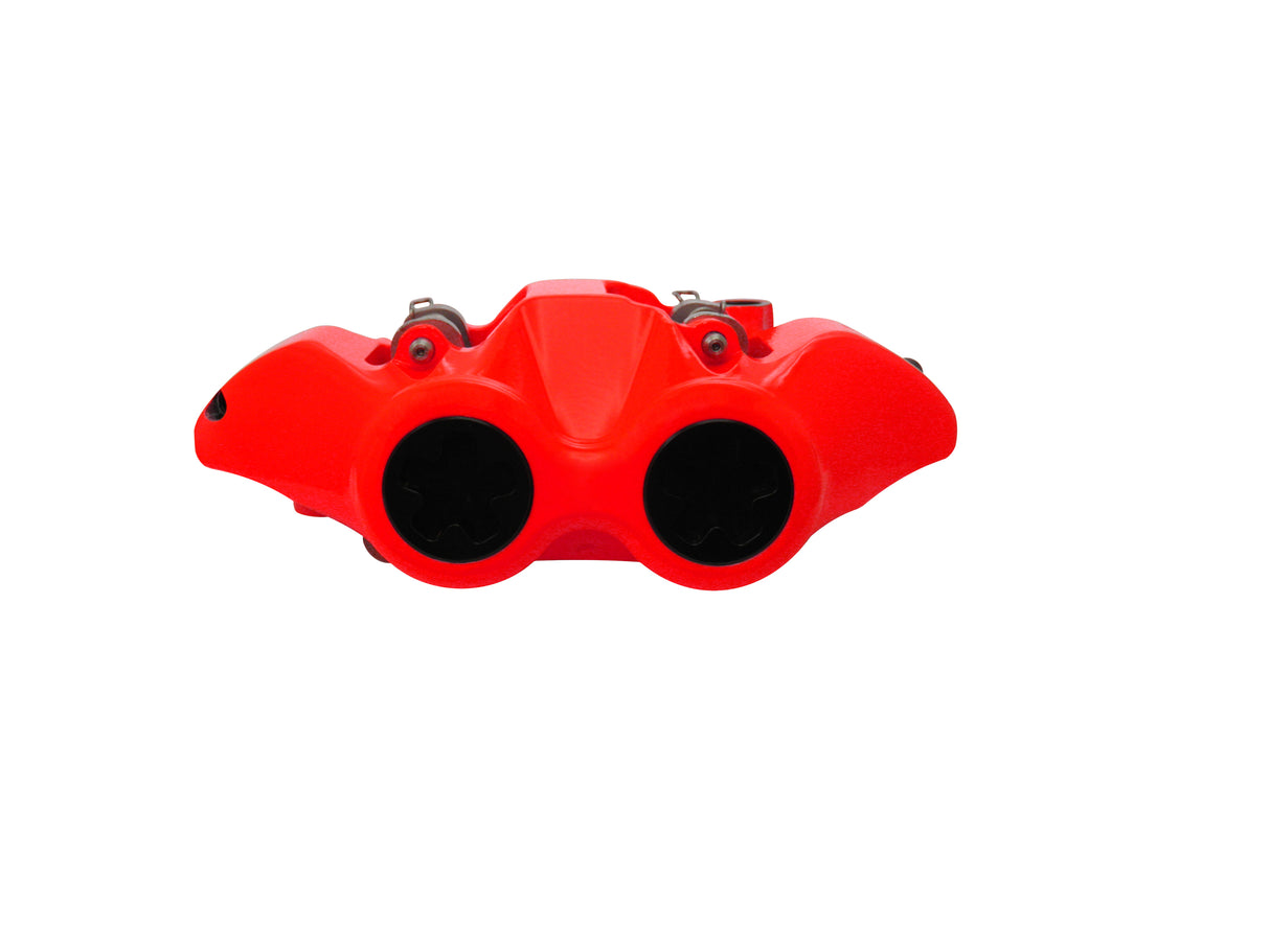 Pinza Freno Radiale Accossato Forgiata Monoblocco Interasse 108 mm Con Pistoni in Alluminio