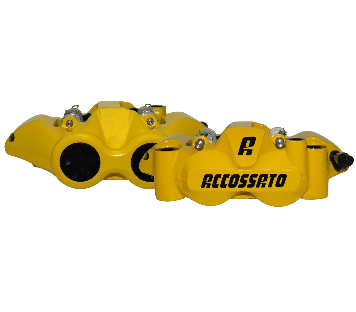 Pinza Freno Radiale Accossato Forgiata Monoblocco Interasse 108 mm Con Pistoni in Alluminio