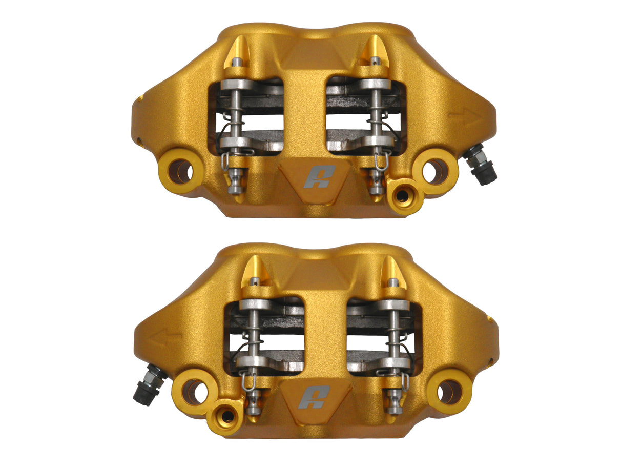 Pinza Freno Radiale Accossato Forgiata Monoblocco Interasse 108 mm Con Pistoni in Alluminio