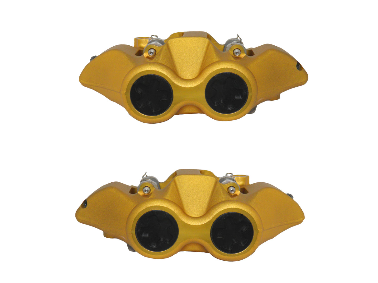 Pinza Freno Radiale Accossato Forgiata Monoblocco Interasse 108 mm Con Pistoni in Alluminio