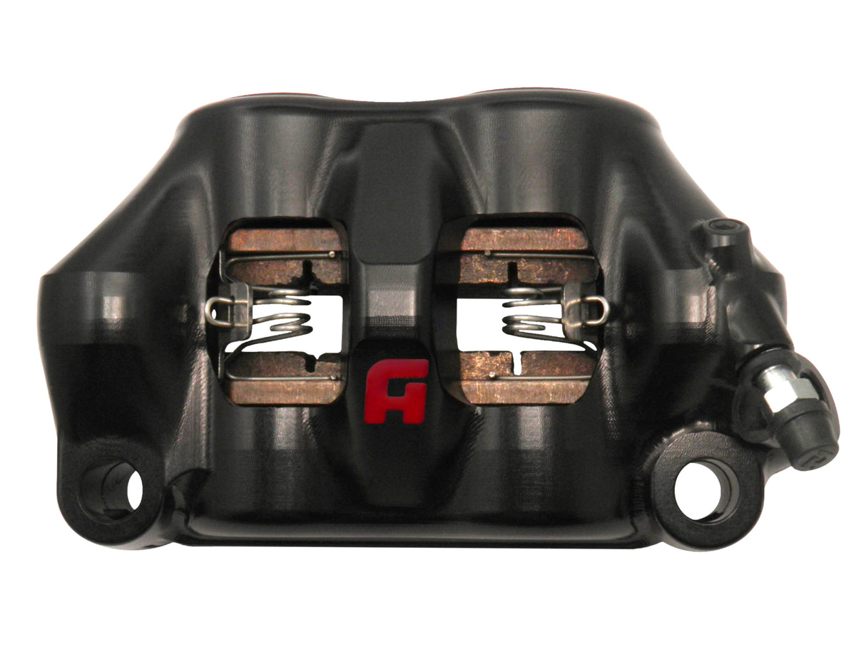 Pinza Freno Radiale Accossato Ricavata CNC Monoblocco Interasse 100 mm Con Pistoni in Titanio