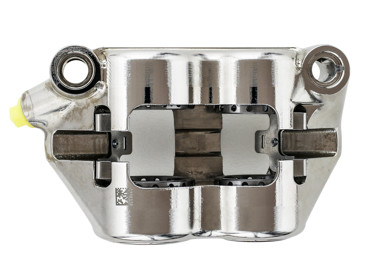 Pinza Freno Radiale Accossato Ricavata CNC Monoblocco Interasse 100 mm Con Pistoni in Titanio