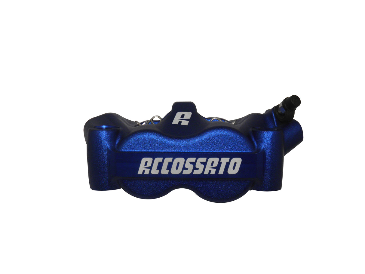 Pinza Freno Radiale Accossato Forgiata Monoblocco Interasse 100 mm Con Pistoni in Alluminio