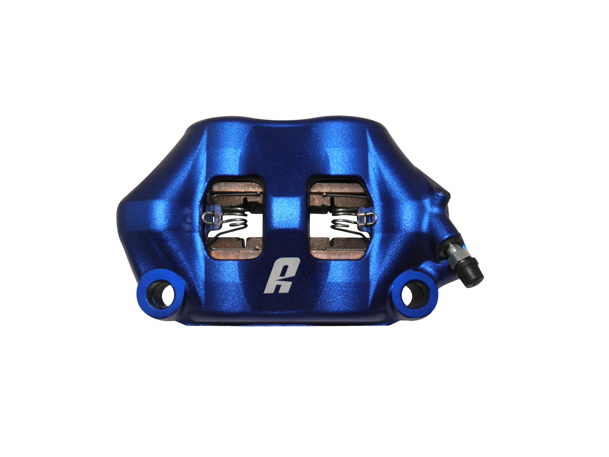 Pinza Freno Radiale Accossato Forgiata Monoblocco Interasse 100 mm Con Pistoni in Alluminio