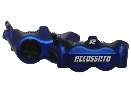 Pinza Freno Radiale Accossato Forgiata Monoblocco Interasse 100 mm Con Pistoni in Alluminio