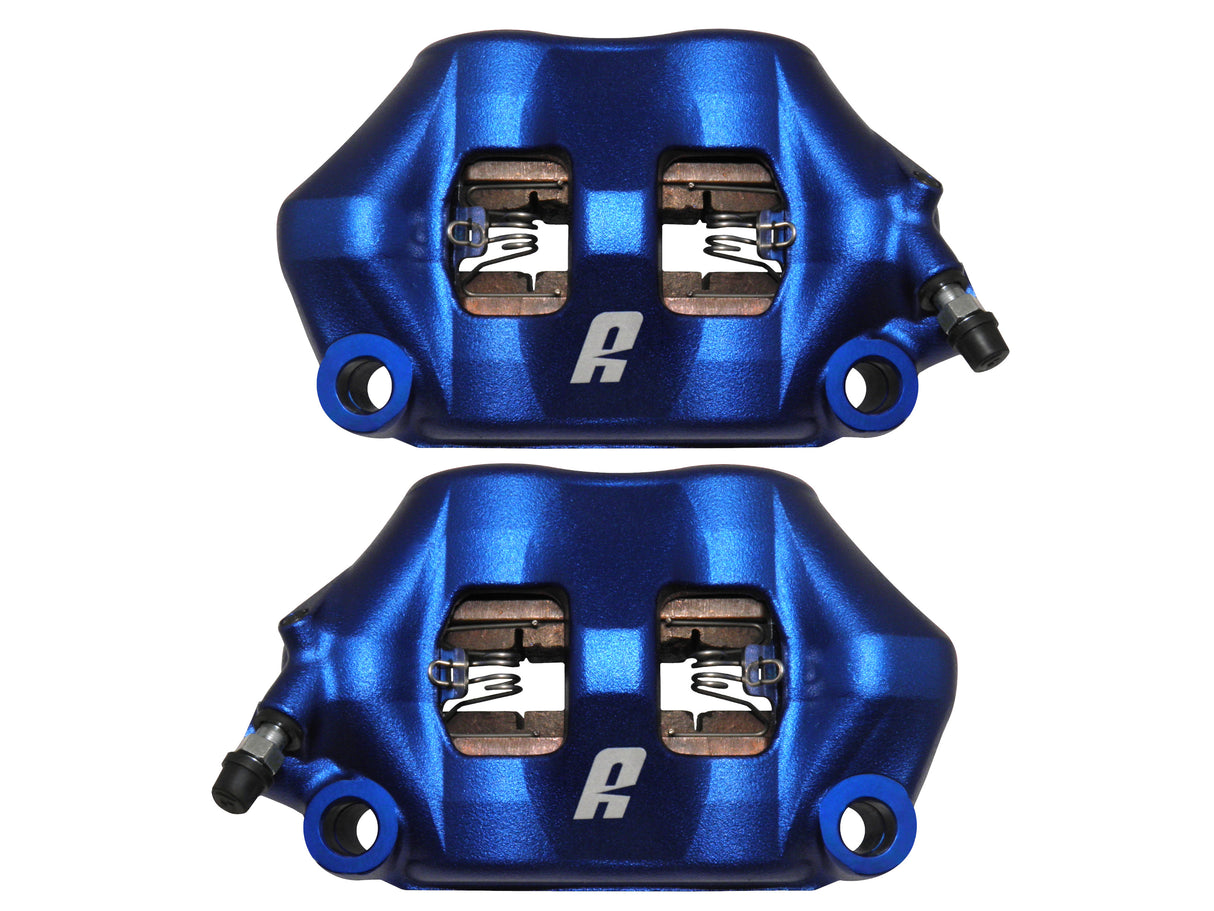 Pinza Freno Radiale Accossato Forgiata Monoblocco Interasse 100 mm Con Pistoni in Alluminio