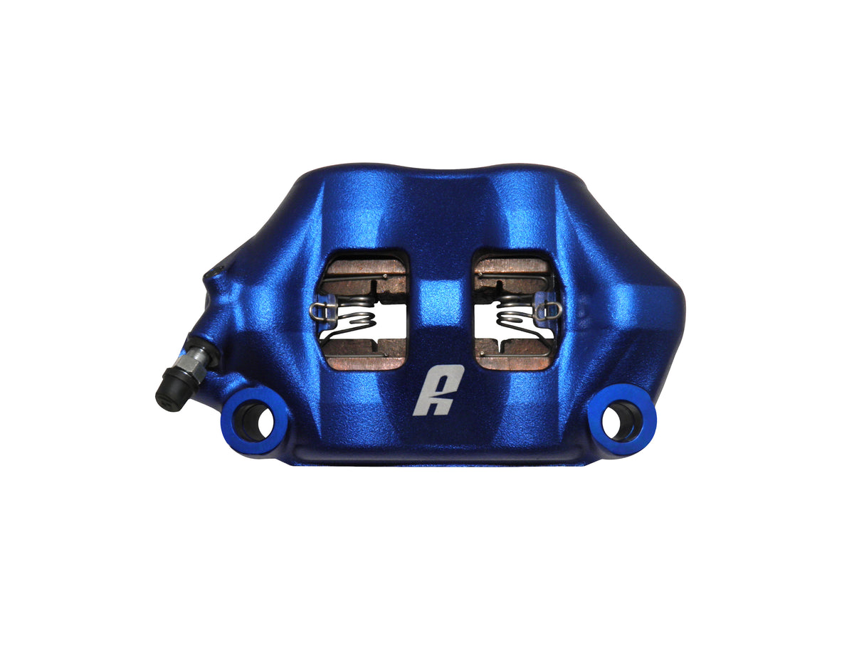 Pinza Freno Radiale Accossato Forgiata Monoblocco Interasse 100 mm Con Pistoni in Alluminio