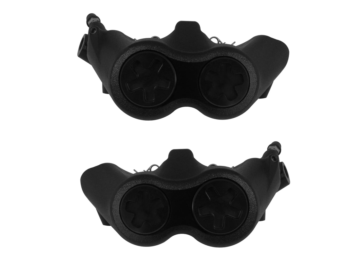 Pinza Freno Radiale Accossato Forgiata Monoblocco Interasse 100 mm Con Pistoni in Alluminio