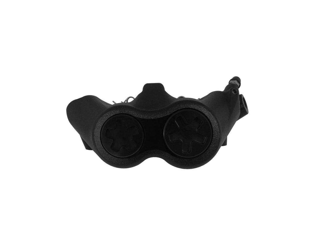 Pinza Freno Radiale Accossato Forgiata Monoblocco Interasse 100 mm Con Pistoni in Alluminio