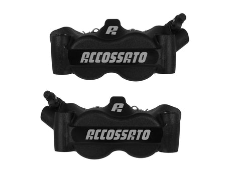 Pinza Freno Radiale Accossato Forgiata Monoblocco Interasse 100 mm Con Pistoni in Alluminio