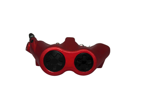 Pinza Freno Radiale Accossato Forgiata Monoblocco Interasse 100 mm Con Pistoni in Alluminio