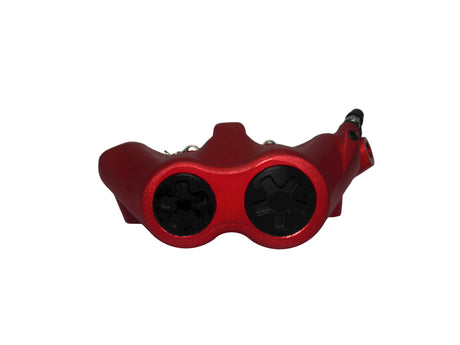 Pinza Freno Radiale Accossato Forgiata Monoblocco Interasse 100 mm Con Pistoni in Alluminio