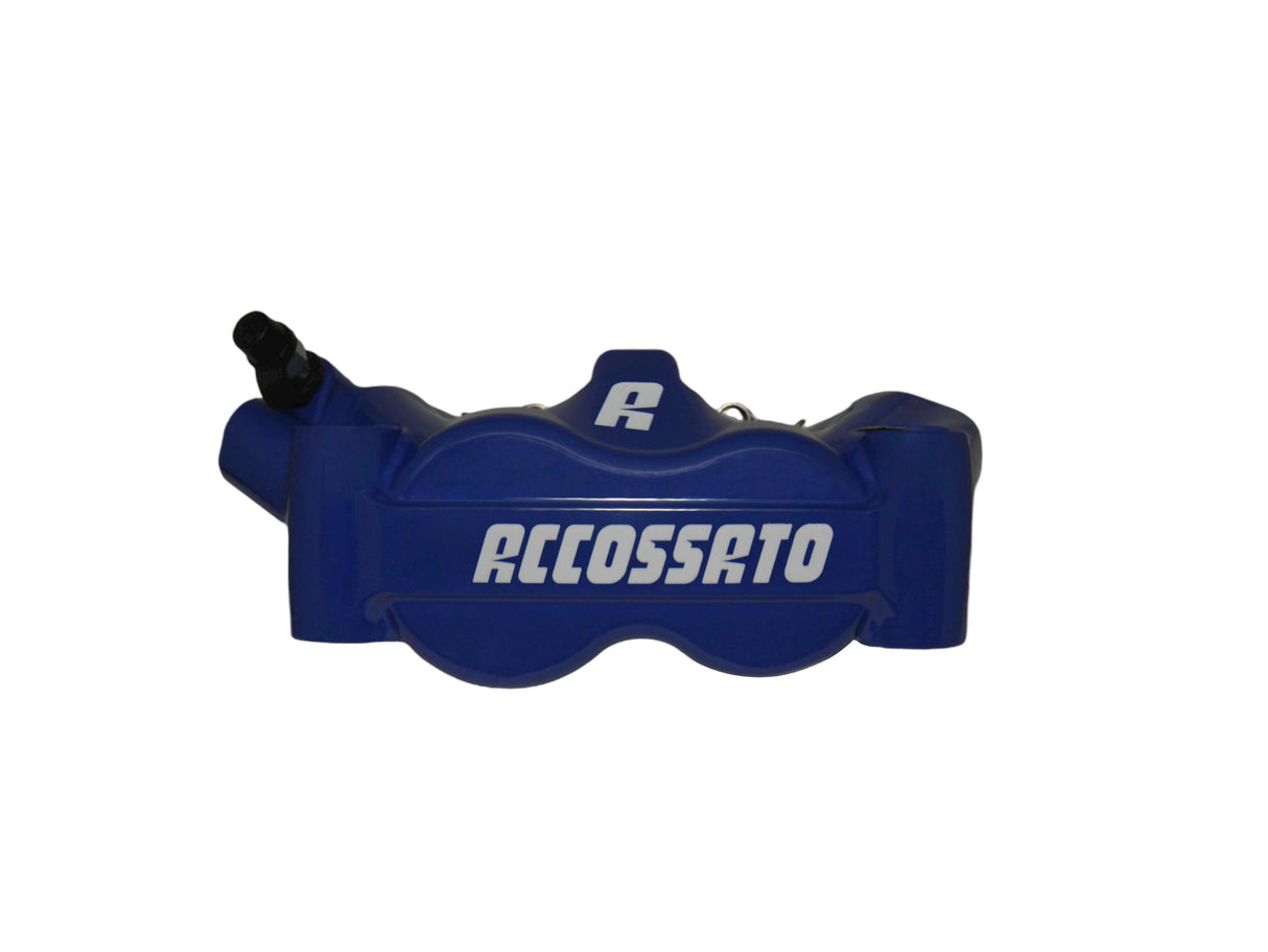 Pinza Freno Radiale Accossato Forgiata Monoblocco Interasse 100 mm Con Pistoni in Alluminio