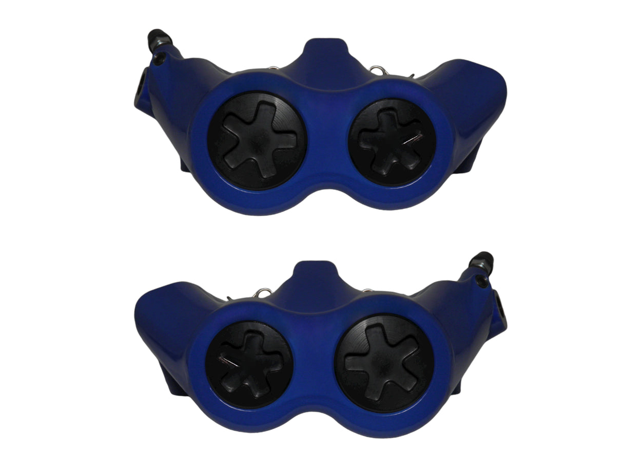 Pinza Freno Radiale Accossato Forgiata Monoblocco Interasse 100 mm Con Pistoni in Alluminio