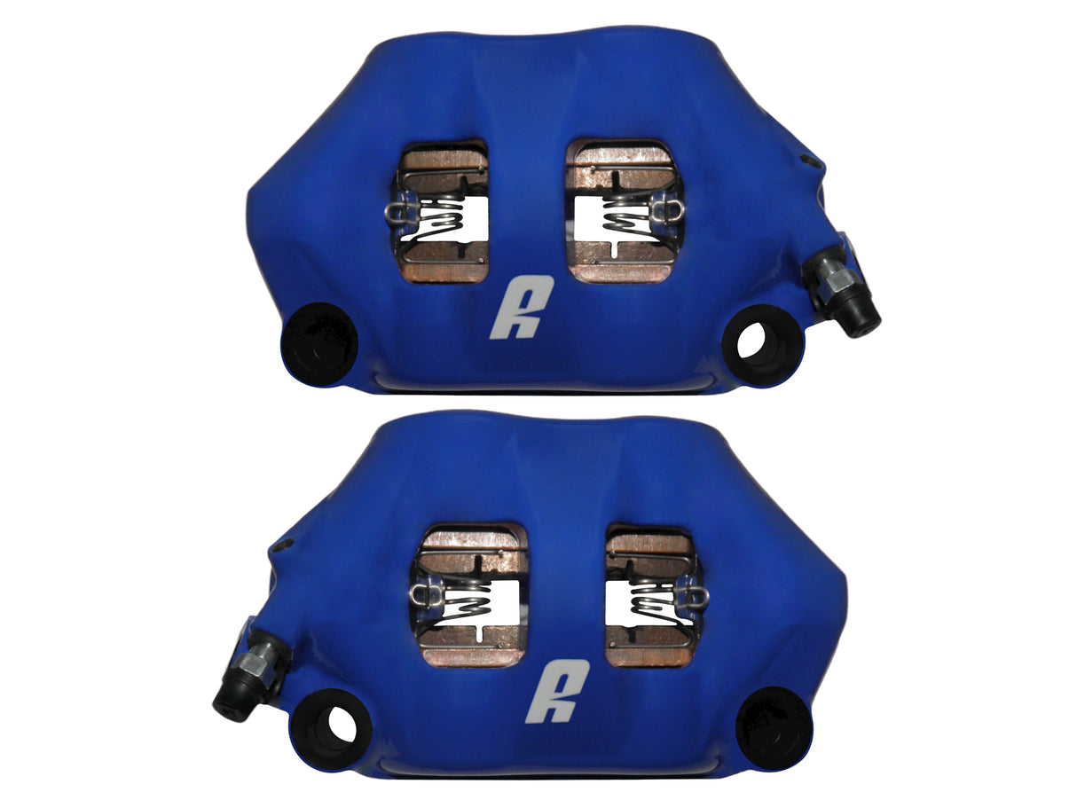 Pinza Freno Radiale Accossato Forgiata Monoblocco Interasse 100 mm Con Pistoni in Alluminio