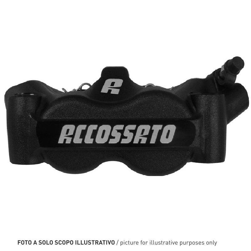 Pinza Freno Radiale Accossato Forgiata Monoblocco Interasse 100 mm Con Pistoni in Alluminio