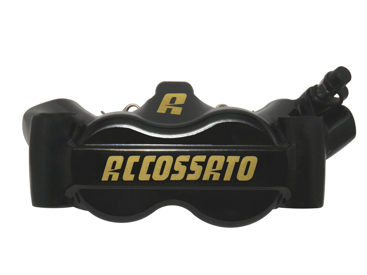 Pinza Freno Radiale Accossato Forgiata Monoblocco Interasse 100 mm Con Pistoni in Alluminio