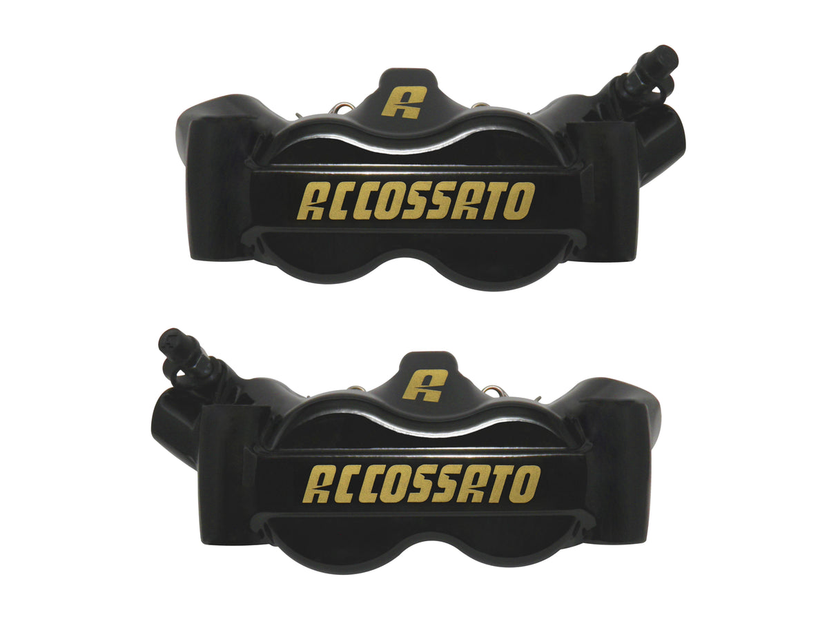 Pinza Freno Radiale Accossato Forgiata Monoblocco Interasse 100 mm Con Pistoni in Alluminio