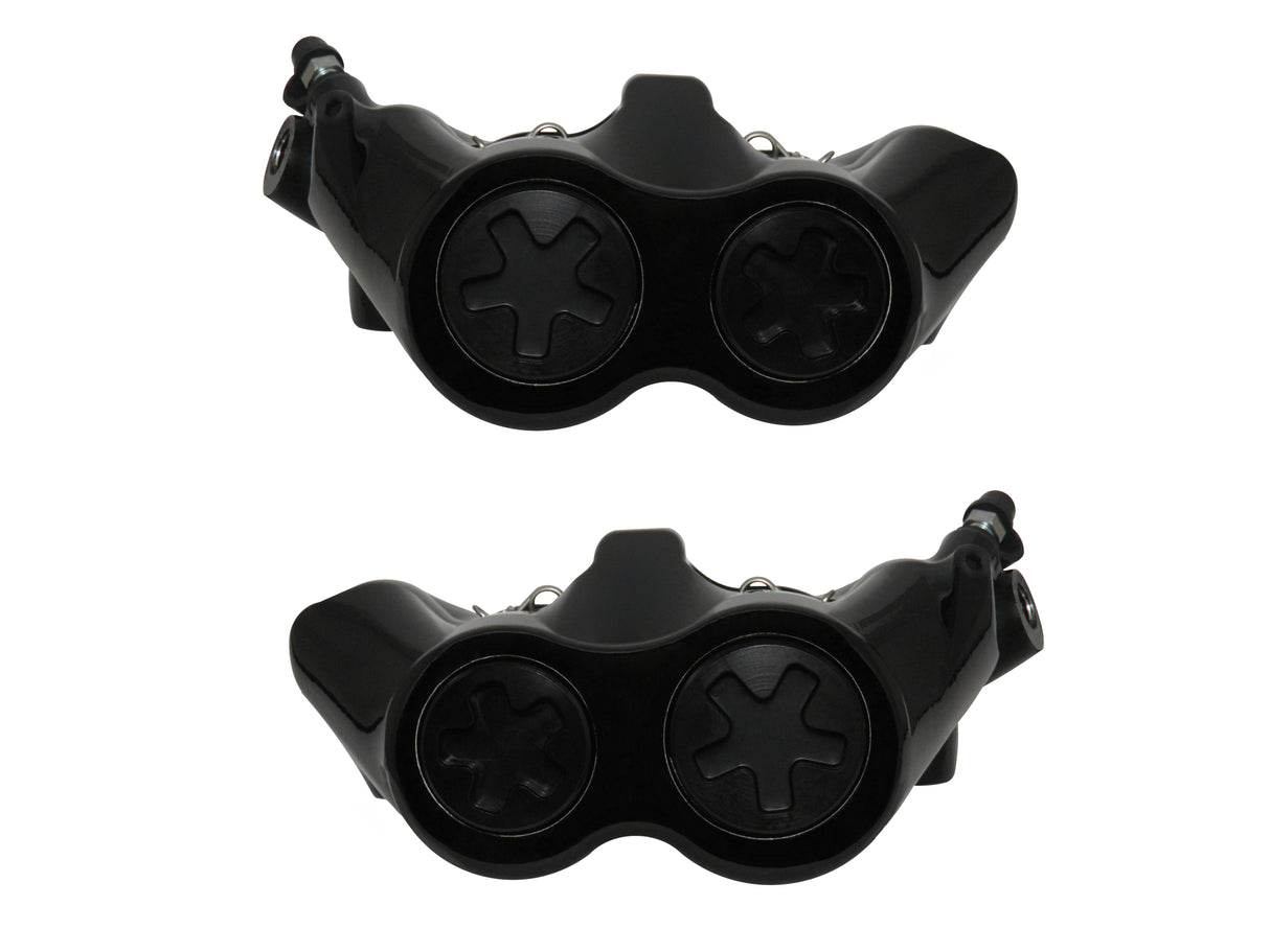 Pinza Freno Radiale Accossato Forgiata Monoblocco Interasse 100 mm Con Pistoni in Alluminio