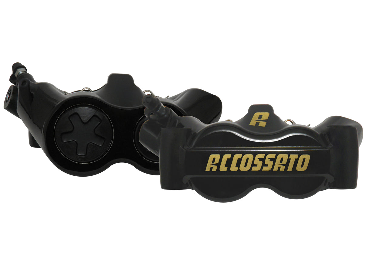 Pinza Freno Radiale Accossato Forgiata Monoblocco Interasse 100 mm Con Pistoni in Alluminio