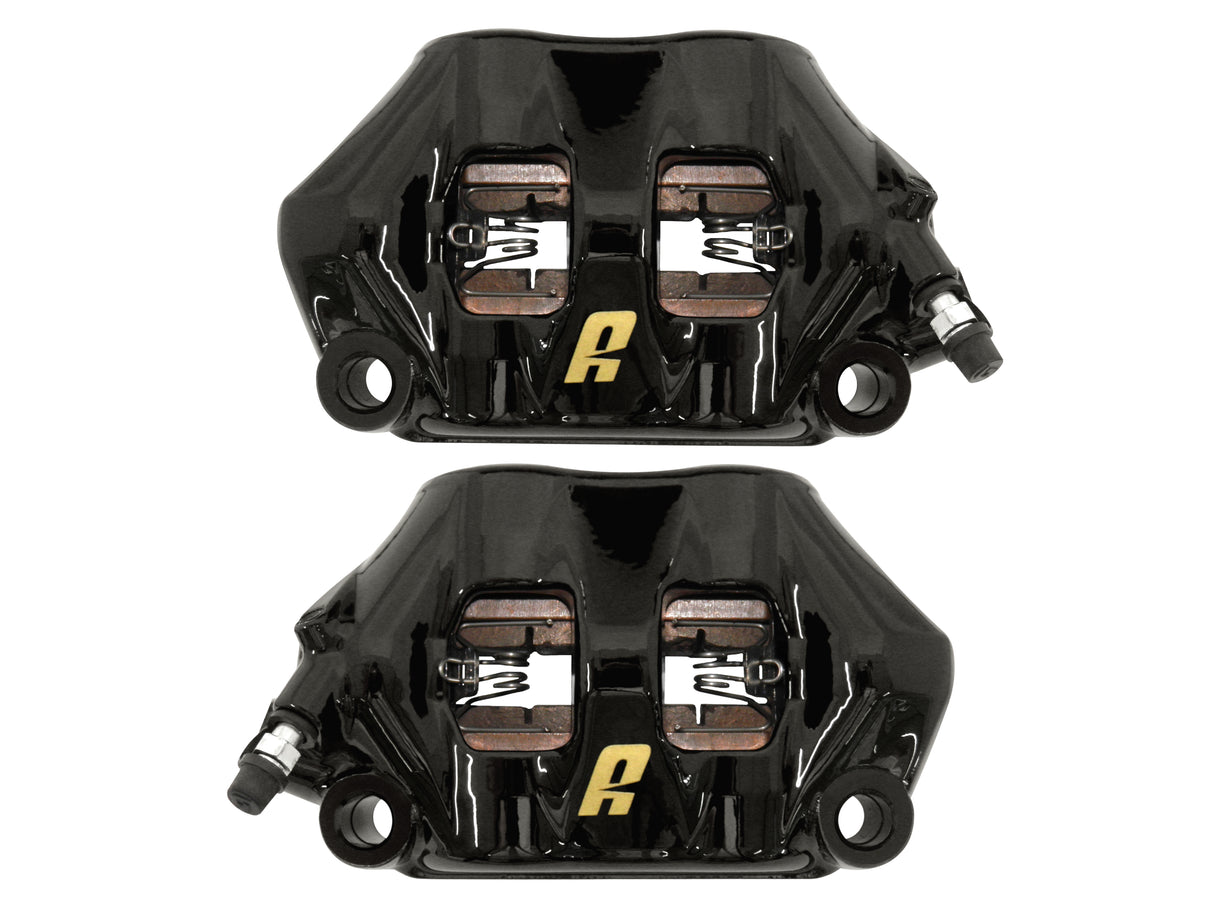 Pinza Freno Radiale Accossato Forgiata Monoblocco Interasse 100 mm Con Pistoni in Alluminio