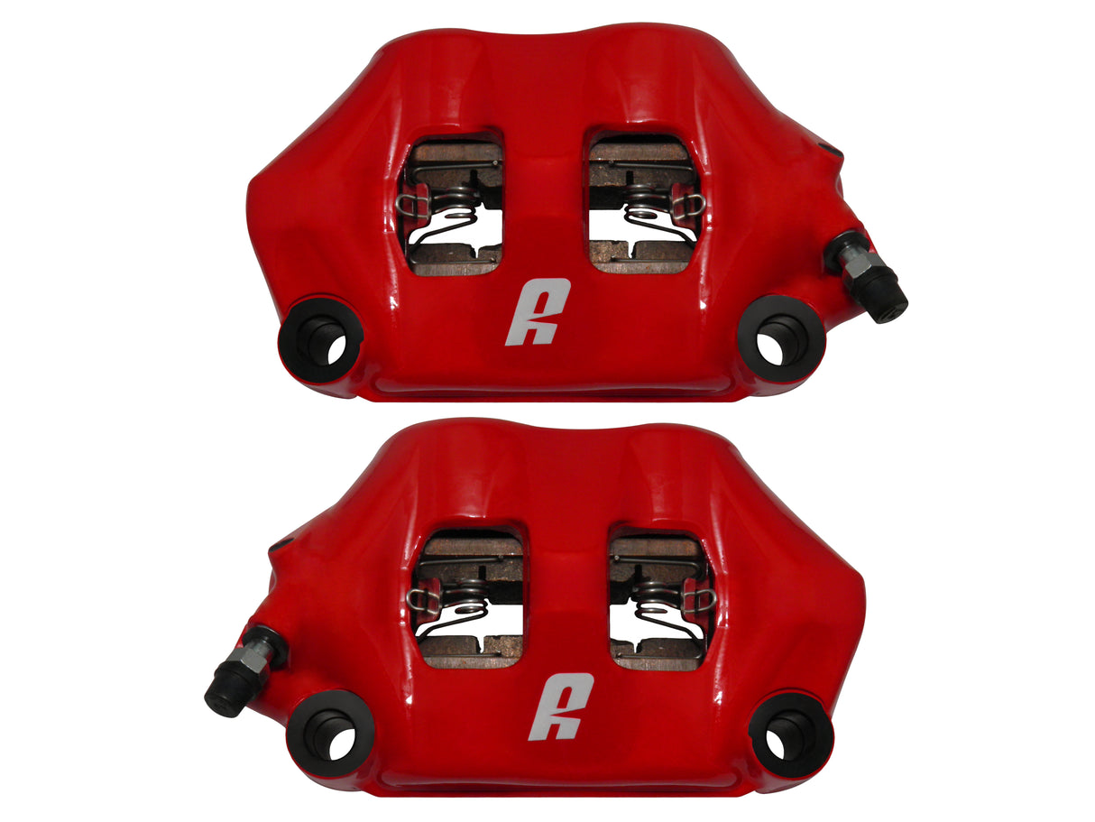 Pinza Freno Radiale Accossato Forgiata Monoblocco Interasse 100 mm Con Pistoni in Alluminio