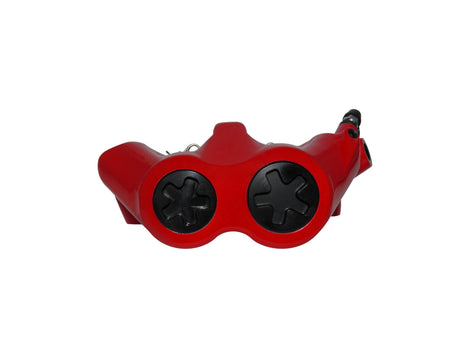 Pinza Freno Radiale Accossato Forgiata Monoblocco Interasse 100 mm Con Pistoni in Alluminio