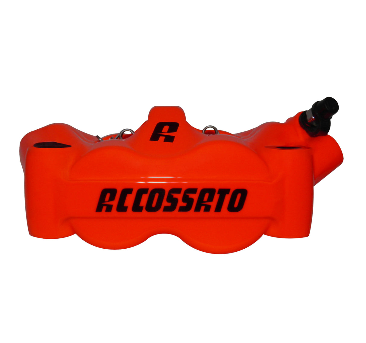 Pinza Freno Radiale Accossato Forgiata Monoblocco Interasse 100 mm Con Pistoni in Alluminio