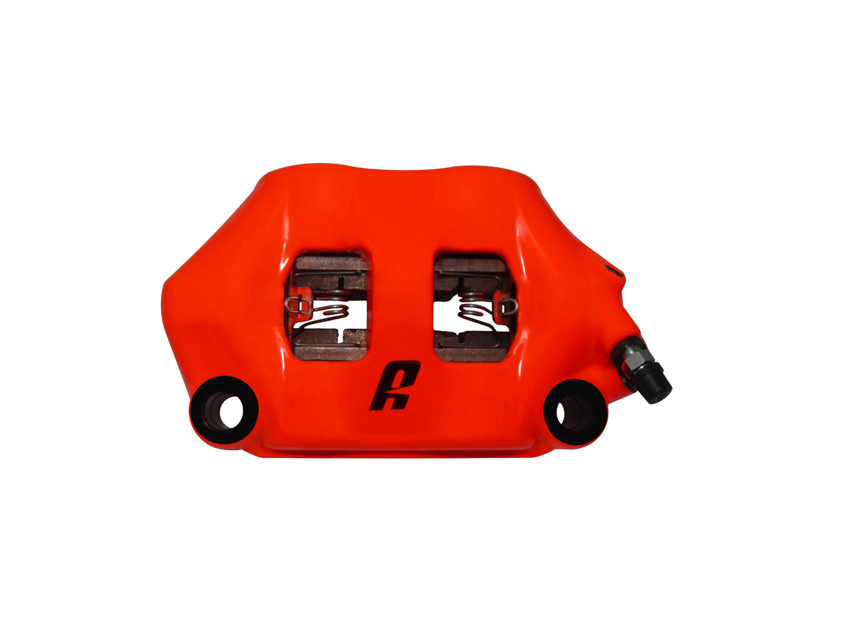 Pinza Freno Radiale Accossato Forgiata Monoblocco Interasse 100 mm Con Pistoni in Alluminio