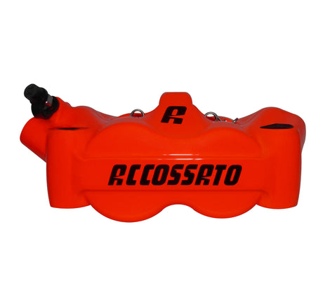 Pinza Freno Radiale Accossato Forgiata Monoblocco Interasse 100 mm Con Pistoni in Alluminio