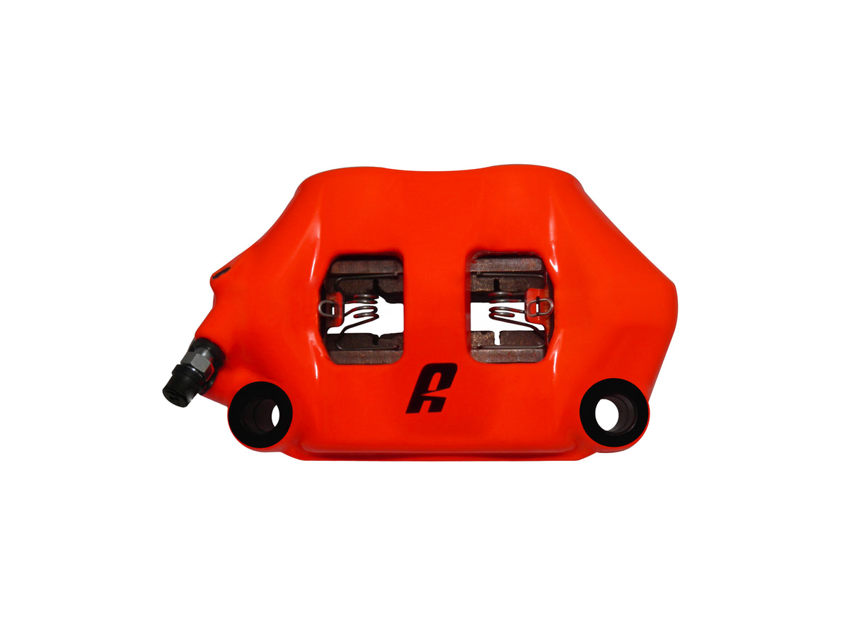 Pinza Freno Radiale Accossato Forgiata Monoblocco Interasse 100 mm Con Pistoni in Alluminio