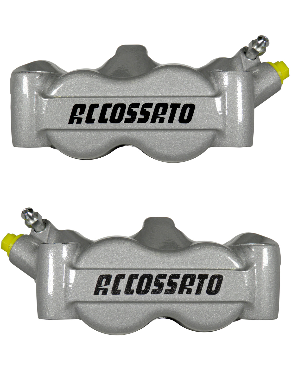 Pinza Freno Radiale Accossato Forgiata Monoblocco Interasse 100 mm Con Pistoni in Alluminio