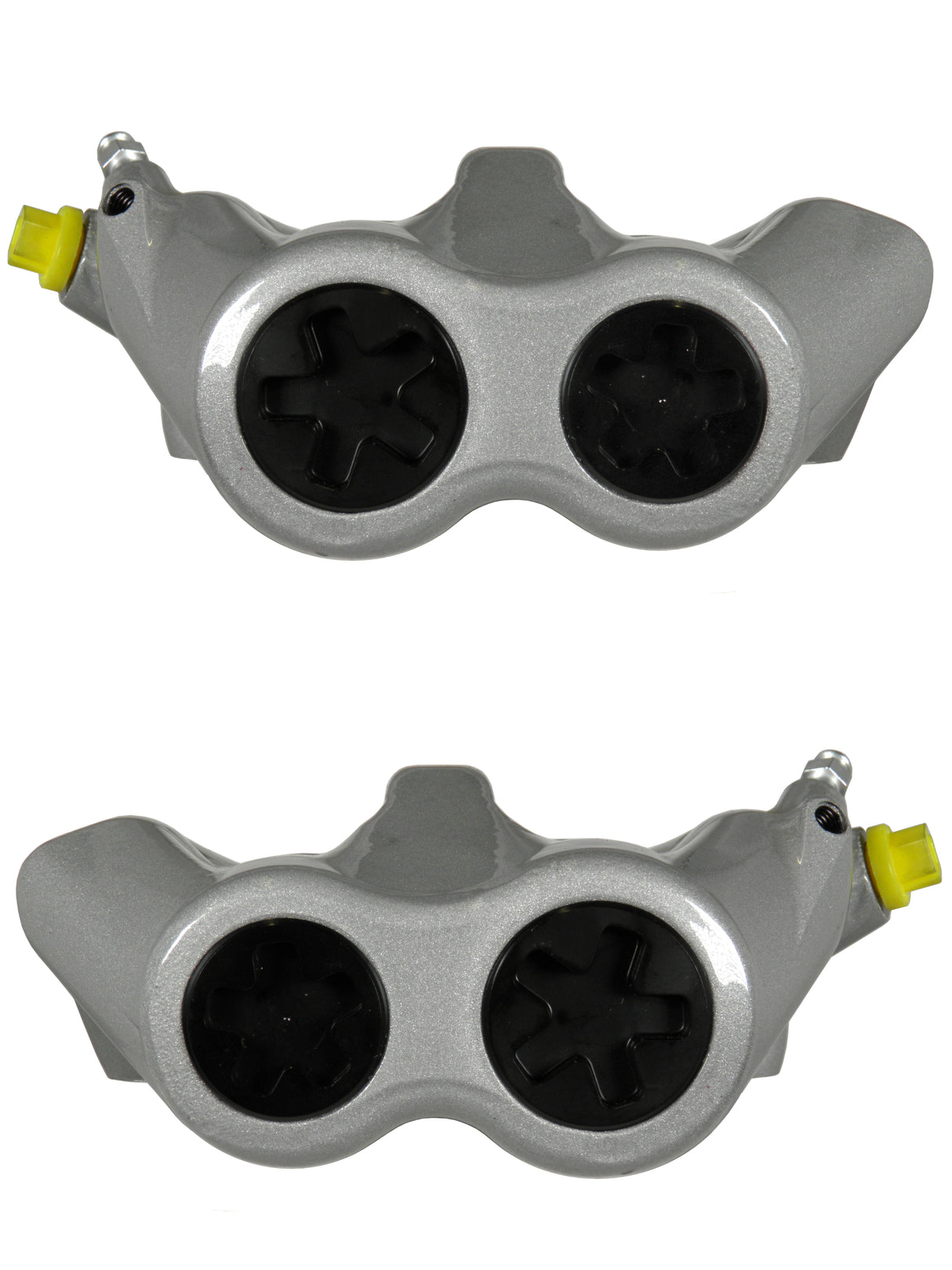 Pinza Freno Radiale Accossato Forgiata Monoblocco Interasse 100 mm Con Pistoni in Alluminio