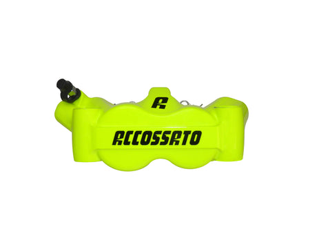 Pinza Freno Radiale Accossato Forgiata Monoblocco Interasse 100 mm Con Pistoni in Alluminio