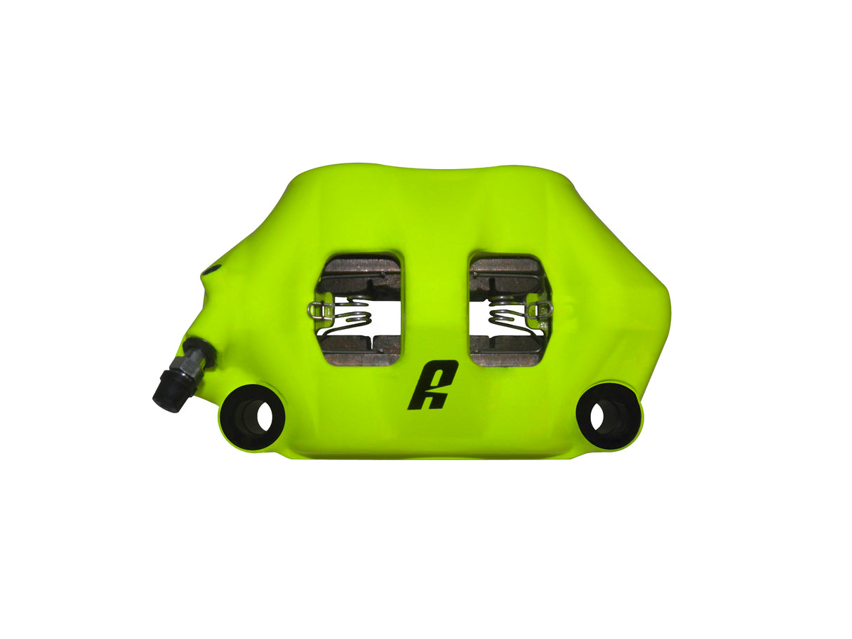 Pinza Freno Radiale Accossato Forgiata Monoblocco Interasse 100 mm Con Pistoni in Alluminio