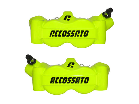Pinza Freno Radiale Accossato Forgiata Monoblocco Interasse 100 mm Con Pistoni in Alluminio