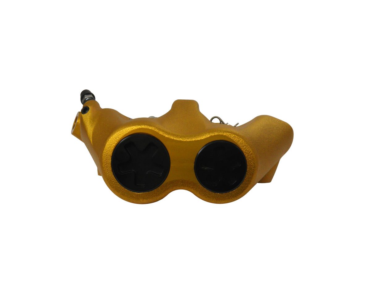 Pinza Freno Radiale Accossato Forgiata Monoblocco Interasse 100 mm Con Pistoni in Alluminio